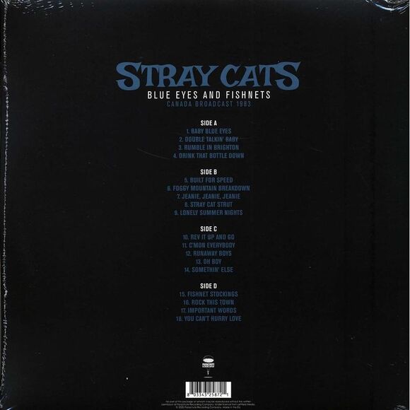 Stray Cats - Blue Eyes And Fishnets: Canada Broadcast 1983 (2xLP) - Vinyl LP - Picture 2 of 2